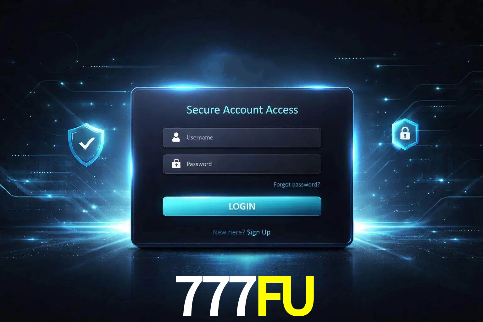 Pantalla de inicio de sesión de cuenta 777FU para usuarios en México